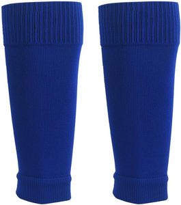 2 Set Anti-Slip <b>Grip</b> Soccer <b>Socks</b> with Shin Guard Sleeves, Sports Athletic <b>Socks</b> for Men Women - Product Image 2