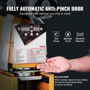 Completamente automatico elettrico Boba Tea Sealer 500-650 tazze/H controllo digitale pannello LCD bolle latte tè caffè oro macchina sigillante - Product Image 6