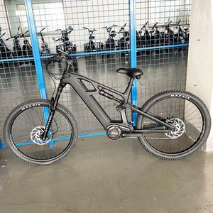 Bicicleta Eléctrica Urbana con Suspensión Completa y Neumáticos Anchos, Motor Central Bafang M620 de 48V 1000W, Bicicleta Eléctrica de Fibra de Carbono - Product Image 2