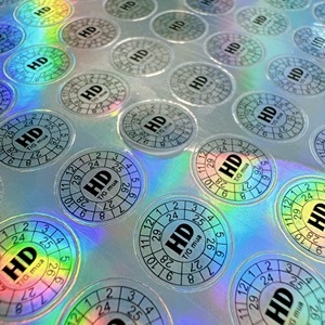 Etiqueta de Garantía Holográfica 2D con Logotipo de Marca Personalizado OEM ODM, Etiqueta a Prueba de Manipulación, Fábrica en Vietnam - Product Image 2