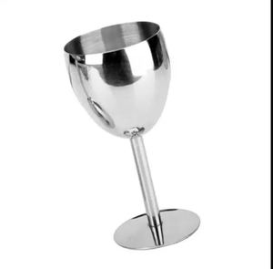 <b>Set</b> of 2 Silver Nickel Modern Styles Clear <b>Wine</b> Glasses Champagne Glasses Creative Luxury Party Goblet <b>Wine</b> Glasses - Product Image 5