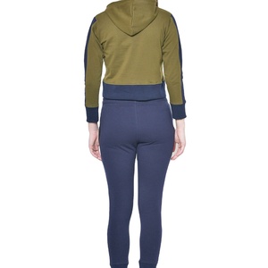 Ensemble de 2 sweats à capuche surdimensionnés OEM 460 g/m² en tissu épais de qualité supérieure, blanc uni, pour femmes, ensembles de survêtements - Product Image 2