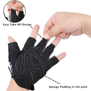 Guantes Ajustables de Neopreno de Medio Dedo para Levantamiento de Pesas para Hombres y Mujeres, Entrenamiento de Gimnasio y Fitness, Venta al por Mayor 2026 - Product Image 2