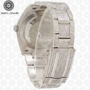 Charm_Jewells Women's Luxury Stainless Steel <b>Watch</b> 38mm Round Case Analog Quartz Sapphire Crystal Dial Folding Clasp - Product Image 4