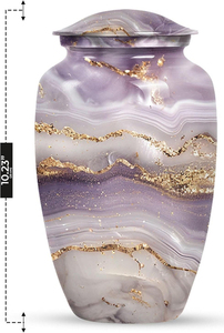 Urnas Funerarias Decorativas de Latón para Cenizas de Adultos, Urnas Hechas a Mano para Hombres y Mujeres - Product Image 2
