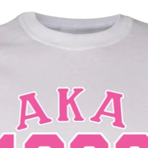 Camiseta Blanca de Manga Larga para Mujer con Diseño Estampado Rosa AKA 1908, Cuello Redondo, Informal, Cómoda para Uso Diario, Prenda de Moda - Product Image 2