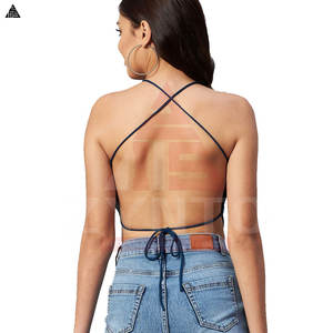 เสื้อครอปท็อปผู้หญิงสั่งทำโลโก้ได้ ผลิตจากโรงงานใหม่ ราคาดีที่สุด ดีไซน์ใหม่ทันสมัย - Product Image 2