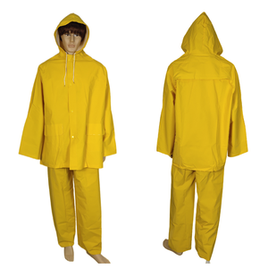 Trajes impermeables para la lluvia con revestimiento de PVC - Product Image 1