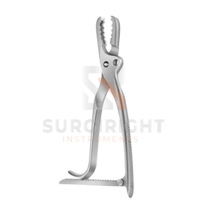 คีมจับกระดูก Farabeuf Lambotte ขนาด 26 ซม. ทำจากสแตนเลสสตีล ปากปรับได้ พร้อมระบบล็อคแบบ Ratchet เครื่องมือศัลยกรรมกระดูกและข้อ สีชมพู ได้รับมาตรฐาน CE - Product Image 5