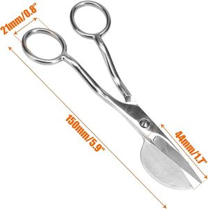 Ciseaux chirurgicaux DETAIN IMPEX DI-SS-R-15 150mm/5.9" 21mm/0.8" X 44mm/1.7" Instrument manuel en acier inoxydable pour la chirurgie des flaps faciaux - Product Image 1