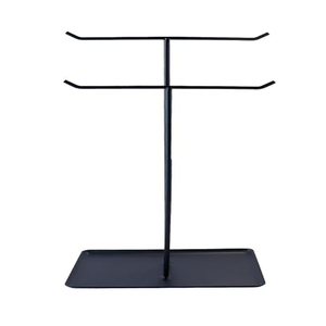 Necklace Holder Jewellery Stand Necklace Bracelet Organizer Metal Display Stand Gift for Women Ideal for Home Jewelry Stand - Product Image 1