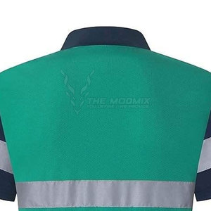 Camisa Polo de Trabajo para Hombre, Uso Profesional en Oficina, Manga Corta, Poliéster, Secado Rápido, Transpirable, Alta Visibilidad, para Negocios y Lugar de Trabajo - Product Image 5