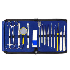 Kit de dissection avancé en acier inoxydable Safety Point, 20 pièces, pour étudiants en médecine et usage vétérinaire, par Grip Surgical - Product Image 2