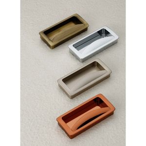 Kenry Modern Zinc Cabinet Drawer <b>Pull</b> <b>Handle</b> Knob For Kitchen Wardrobe <b>Door</b> Bedroom Dresser Durable Adjustable Hardware - Product Image 2