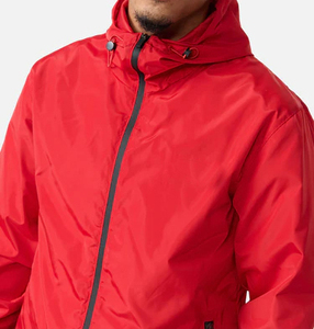 New Design Wholesale Men's Nylon Windbreaker Jacket Custom Logo Breathable Zip Up <b>Mesh</b> Lining Waterproof Windbreaker Jacket - Product Image 6