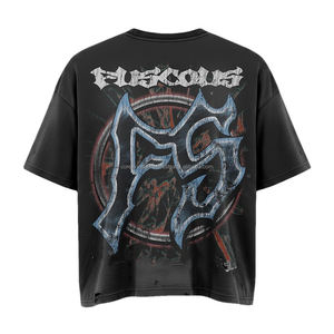 Camiseta de Verano para Hombre, Camiseta Lavada de Manga Corta, Camisetas Personalizadas, Camiseta de Algodón Orgánico, Camiseta Oversize para Hombre - Product Image 3