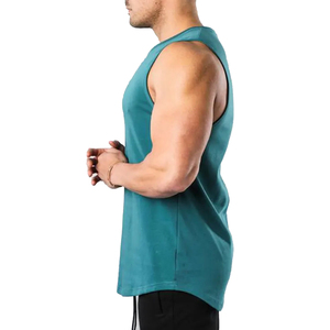 Débardeur de musculation sans manches pour hommes, tricoté, couleur unie, grande taille, pour la gym et l'entraînement, best-seller - Product Image 2