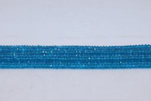 Cuentas Redondas Lisas de Apatita Neón AAA, Cuentas Naturales de 3.5-4 mm, 16 Pulgadas, Cuentas para Hacer Joyas - Product Image 3