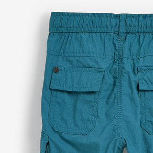 Pantalon de jogging pour enfants de haute qualité, nouveau modèle, avec fermeture éclair, couleur unie, coupe ample, pantalon cargo pour petit garçon - Product Image 4