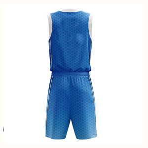 Ensembles d'uniformes de basketball respirants sur mesure en gros, service OEM, dernier style, 100 % polyester, unisexe adulte - Product Image 3