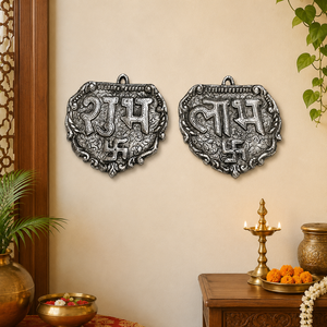 Shubh Labh Decorative Pair with Premium Gift Box Traditional Auspicious Door Hanging for Home and Festive Decor - Product Image 5