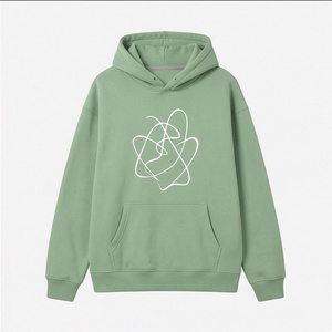 Conjunto de Sudadera con Capucha y Pantalones de Chándal de Dos Piezas para Hombre, 100% Algodón, Lavado Ácido, Personalizado, Talla Grande, Chándal a Rayas, Premium - Product Image 1