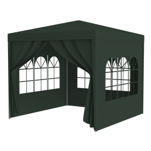 10 X 10 Green Party <b>Tent</b> Outdoor Heavy Duty Wedding <b>Canopy</b> with 4 Removable Walls Pergola Gazebo Pavilion - Product Image 1