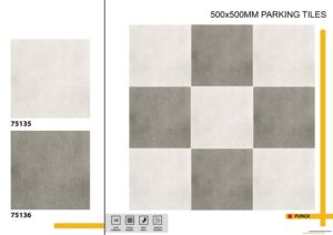 Carreaux de porcelaine haute durabilité pour parkings, 20x20 pouces, conçus pour les projets extérieurs exigeants nécessitant une résistance fonctionnelle - Product Image 5