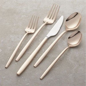 Luxury Purple Stainless Steel Cutlery <b>Set</b> 4pcs Matte Finish Wedding Party <b>Dinnerware</b> Modern Flatware Mirror Polished Tableware - Product Image 6