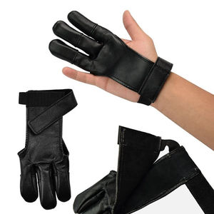 Wholesale Professional Archery Glove | Adjustable <b>Hook</b> & Loop Wrist Strap | Bulk Supply Factory - Product Image 6