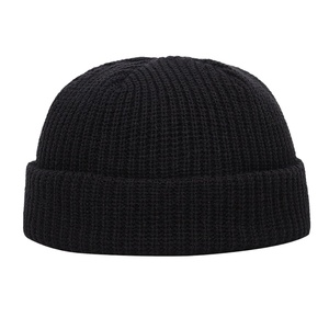 Venta al por mayor 2026 moda personalizada diario cálido tejido puño gorros bordado invierno sombrero con impresión digital gorras precio barato - Product Image 6