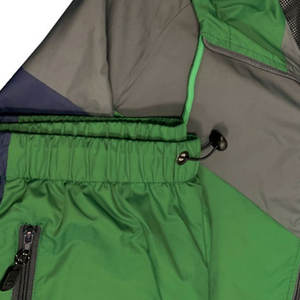 Ensemble de survêtement coupe-vent à capuche zippé en Spandex/Polyester de haute qualité, imperméable, écologique et respirant, style streetwear - Direct Usine - Product Image 6