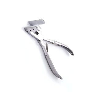Herramientas para extensiones de cabello con pinzas para aplicar cinta adhesiva, abridor de microanillos y gancho de bucle, herramienta de acero inoxidable para instalación y extracción - Product Image 2