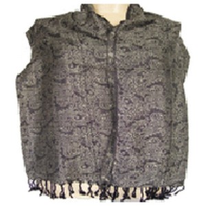 Ethnic Printed Women's Shawl Medium Length Fringed <b>Scarf</b> All Seasons Daily Wear - Product Image 1