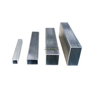 light zinc coating 40-275g pre galvanized square steel tube