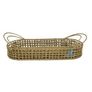 Bandeja de Servicio Personalizada, Ecológica, Tejida a Mano con Hierba Marina, de Grado Comercial, para Desayuno, Mesa de Café, Almacenamiento en la Cocina - Product Image 2