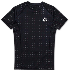 Camiseta de Compresión de Manga Corta con Diseño Sublimado para Hombre - Product Image 1