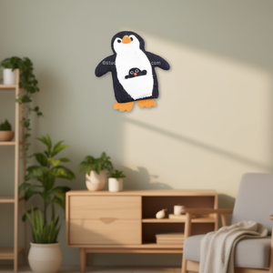 Penguin <b>Felt</b> Wall Hanging Decoration Cute Hanging Ornament for Home Decor - Product Image 3