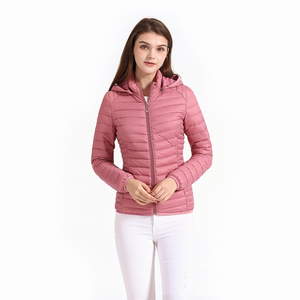 Plain Dyed Customized Material Knitted Puffer <b>Jacket</b> High Quality Breathable Waterproof Cotton Polyester Plus Size Winter Wear - Product Image 6