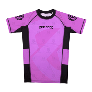 <b>Custom</b> Printed MMA BJJ Rash Guard Sublimation <b>Compression</b> <b>Shirt</b> OEM Polyester/Nylon/Spandex Short Sleeve S-XXXL - Product Image 1