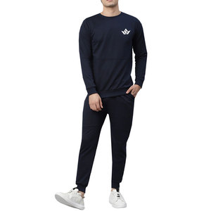 Dynamic Men Sweat Suit Comfortable Fit Matching Set For Training Running And Daily Activities - Product Image 1