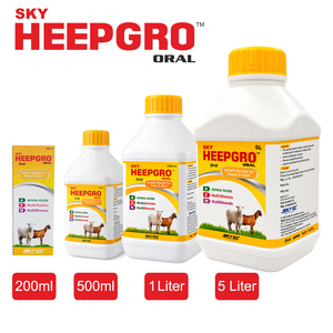 HeepGrow Multivitamines, Multiminéraux et Acides Aminés Stimulant la Croissance avec Soutien Immunitaire Sans Céréales pour Moutons et Chèvres |   Pack 1 Litre - Product Image 6