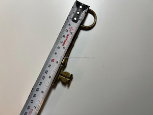 Llavero de Campana de Latón Vintage, Llave de Esqueleto, Metal Sólido, Acabado Antiguo, Estilo Náutico, Ligero, de Alta Calidad, Personalizable - Product Image 3