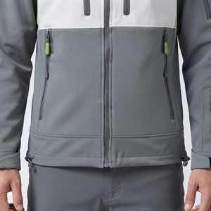 Chaqueta Softshell para Hombre, Forrada de Polar, Ligera, Impermeable, Cortavientos, con Cierre, para Invierno, Color Sólido, Táctica, para Senderismo - Product Image 4