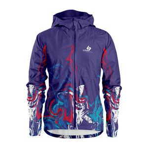 Chaqueta Cortavientos para Hombre LUUK, Diseño Deportivo Personalizado OEM ODM, Secado Rápido, Poliéster y Nailon, Ropa de Primavera para Exteriores - Product Image 2