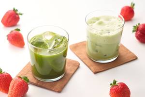 Té Matcha Uji Wakokoro con Sabor a Fresa, Grado Ceremonial, en Bolsa a Granel para Cafeterías, Polvo de Matcha Japonés - Product Image 2