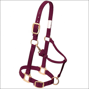 Produits équestres en gros, licols pour chevaux en nylon réglables, matériau souple, logo personnalisé, meilleure qualité avec OEM ODM - Product Image 1