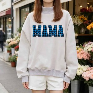 Lover Heavy Cotton Fleece <b>Mock</b> <b>Neck</b> Sweatshirt Women Men Ladies Unisex Polka Dot Chenille Letter University Apparel - Product Image 5