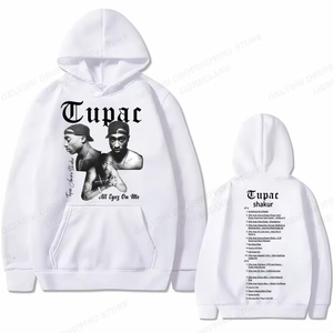Sudaderas con Capucha para Hombre, Personalizadas, de Alta Calidad, Estilo Urbano, de Felpa, Desgastadas, Vintage, Extra Grandes, con Estampado Desgastado, Lavado Ácido, Efecto Descolorido por el Sol - Product Image 4