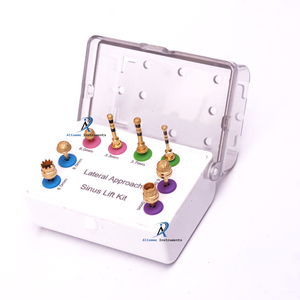 Kit de Levage du Sinus Maxillaire à Approche Latérale, Instruments Chirurgicaux Dentaires Manuels en Acier Inoxydable pour Chirurgie Osseuse et Implantologie - Product Image 3